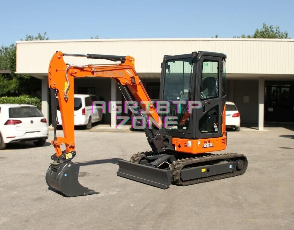 HITACHI ZX26U-6 CR Neuve(2019) 10H▫️2t7
