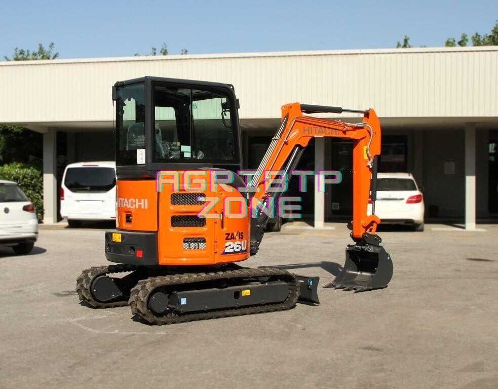 HITACHI ZX26U-6 CR Neuve(2019) 10H▫️2t7 – Image 6