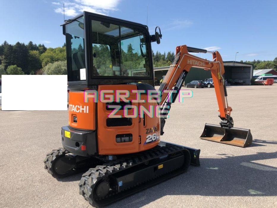 HITACHI ZX26U-6 CR(2019) 260 H▫️2.7 t – Image 50