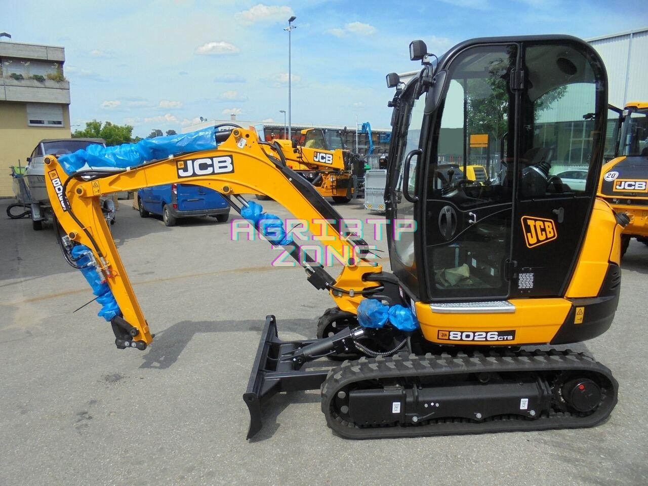 JCB 8026 CTS Neuve (2021) 3 H●2t8