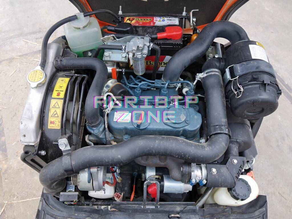 mini pelle KUBOTA U10-3 (2016) 936H▫️1t1 – Image 10