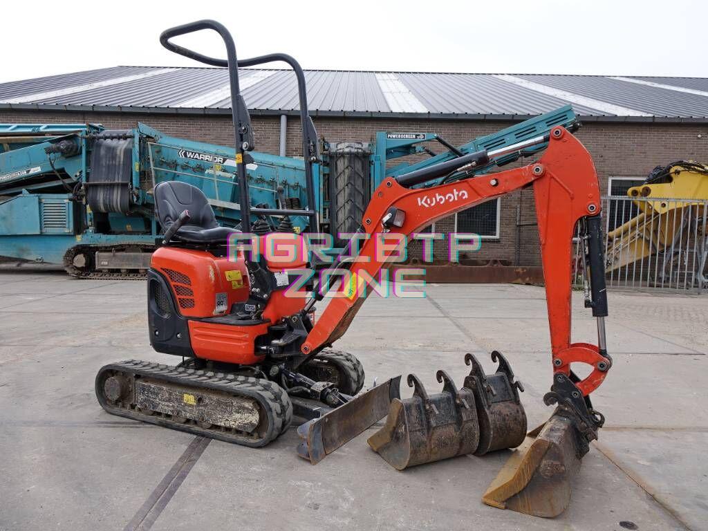 mini pelle KUBOTA U10-3 (2016) 936H▫️1t1 – Image 7