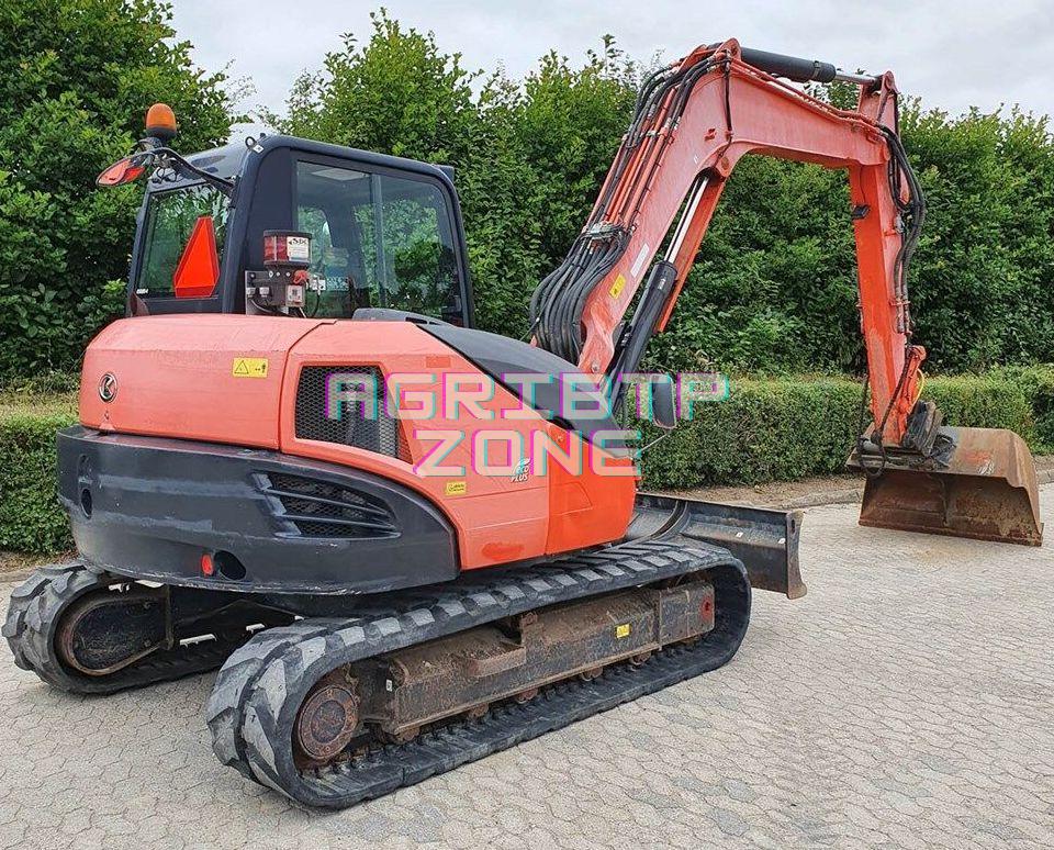 KUBOTA KX080-4(2013) 5090H▫️8t2