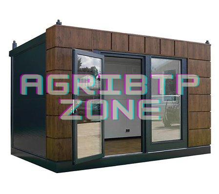 Conteneur Bureau Helsinki – Espace Modulaire de 4 x 3 m