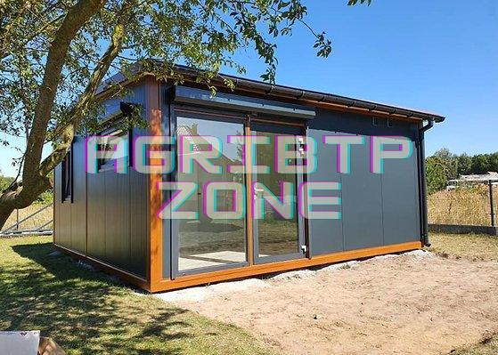 Conteneur mobile Tiny House avec deux chambres