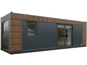 Conteneur modèle Helsinki 8×3 mètres avec sanitaires