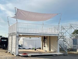 Conteneur Événementiel Extensible 2x20DV – Solution Modulaire