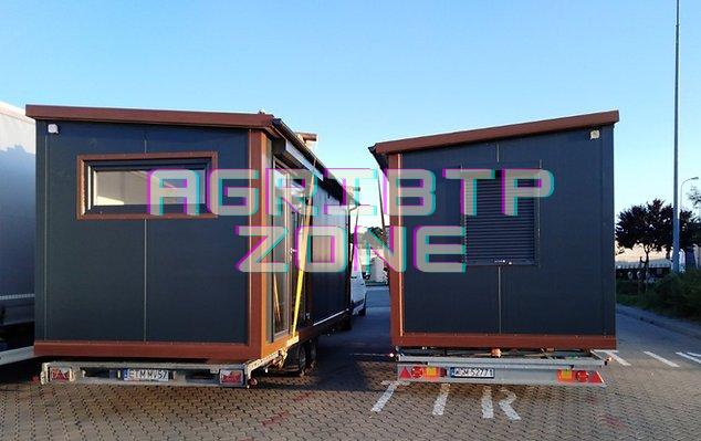 Conteneur mobile Tiny House avec deux chambres – Image 3