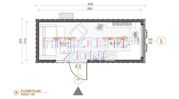Bureau Conteneur 15 m² – Flexible et Mobile – Image 4