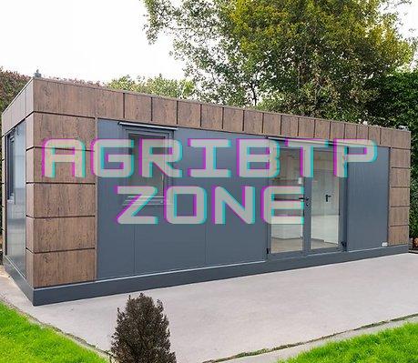 Conteneur modèle Helsinki 8×3 mètres avec sanitaires – Image 2