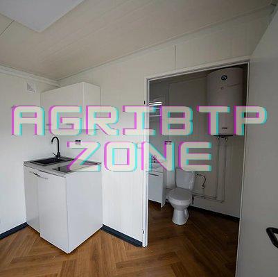 Conteneur modèle Helsinki 8×3 mètres avec sanitaires – Image 4