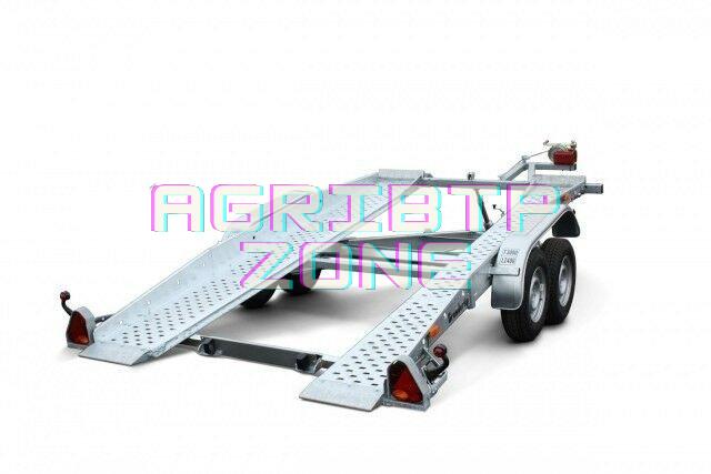 Remorque Porte-Véhicule Brenderup AT2500LBTB U110 – Basculement Hydraulique – Image 2