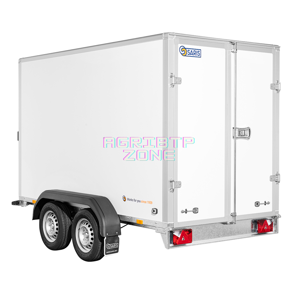Remorque Fermée Saris GO 306 154 2000 – Sécurité & Polyvalence – Image 2