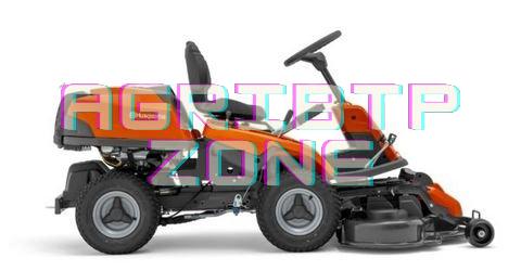 Tondeuse à gazon autoportée Husqvarna Rider 214 T avec largeur de coupe de 103 cm – Image 2