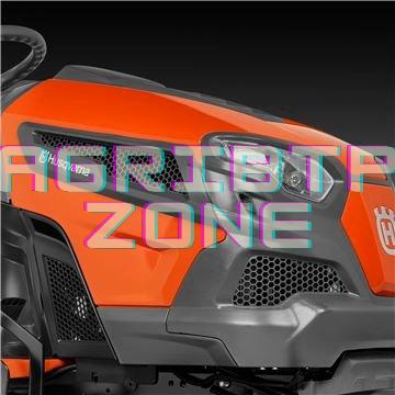 Tondeuse autoportée Husqvarna TC 238 T avec panier arrière intégré - Mulching – Image 10