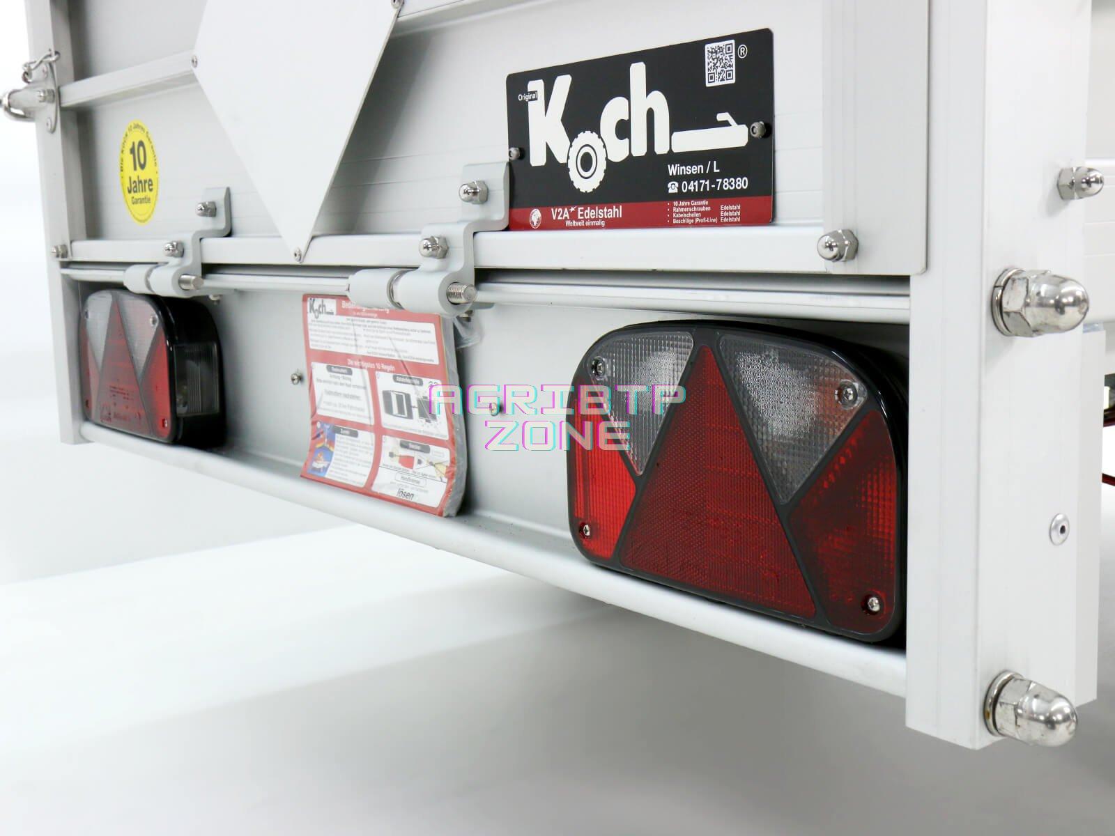 Remorque Koch Type B1000 | Compacte, Robuste et Polyvalente – Image 3