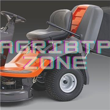 Tondeuse autoportée Husqvarna TC 238 T avec panier arrière intégré - Mulching – Image 3