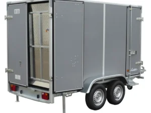 Remorque Fourgon LIDER 38950 – 2000 kg – 2 Essieux – Freinée