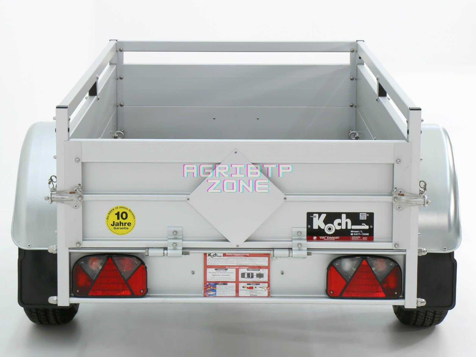 Remorque Koch Type B1000 | Compacte, Robuste et Polyvalente – Image 15