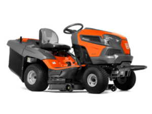 Tondeuse autoportée Husqvarna TC 238 T avec panier arrière intégré - Mulching